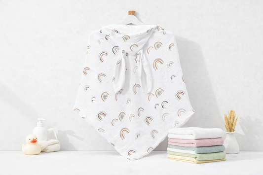 Tiny Town™ Baby Hooded Bath Towel