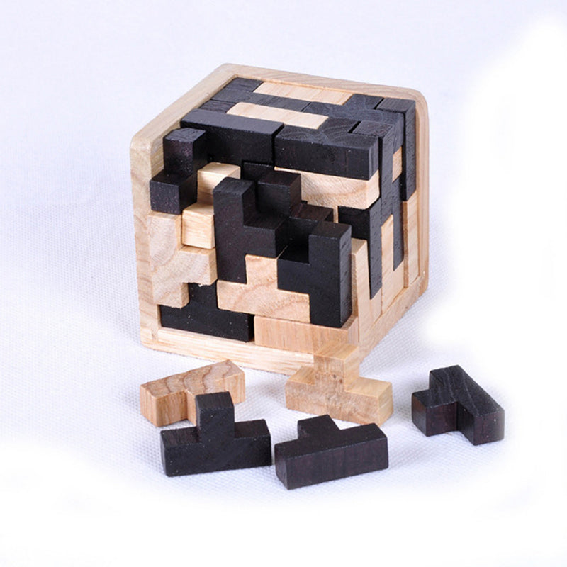 Tiny Town™ Wooden Lock Brain Puzzle